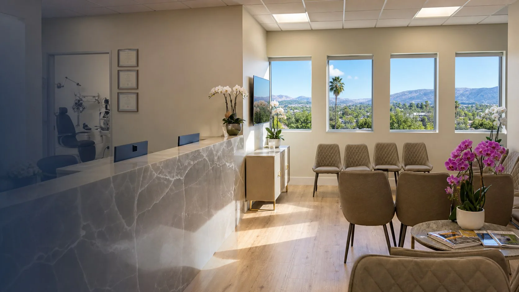 Hashemi Eye Care office in Encino
